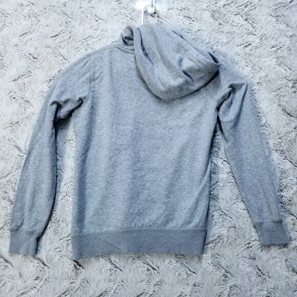 Nike Sweatshirt Hoodie Womens M Gray Fleece Full Zip long Sleeve 611719-063 - Picture 9 of 9